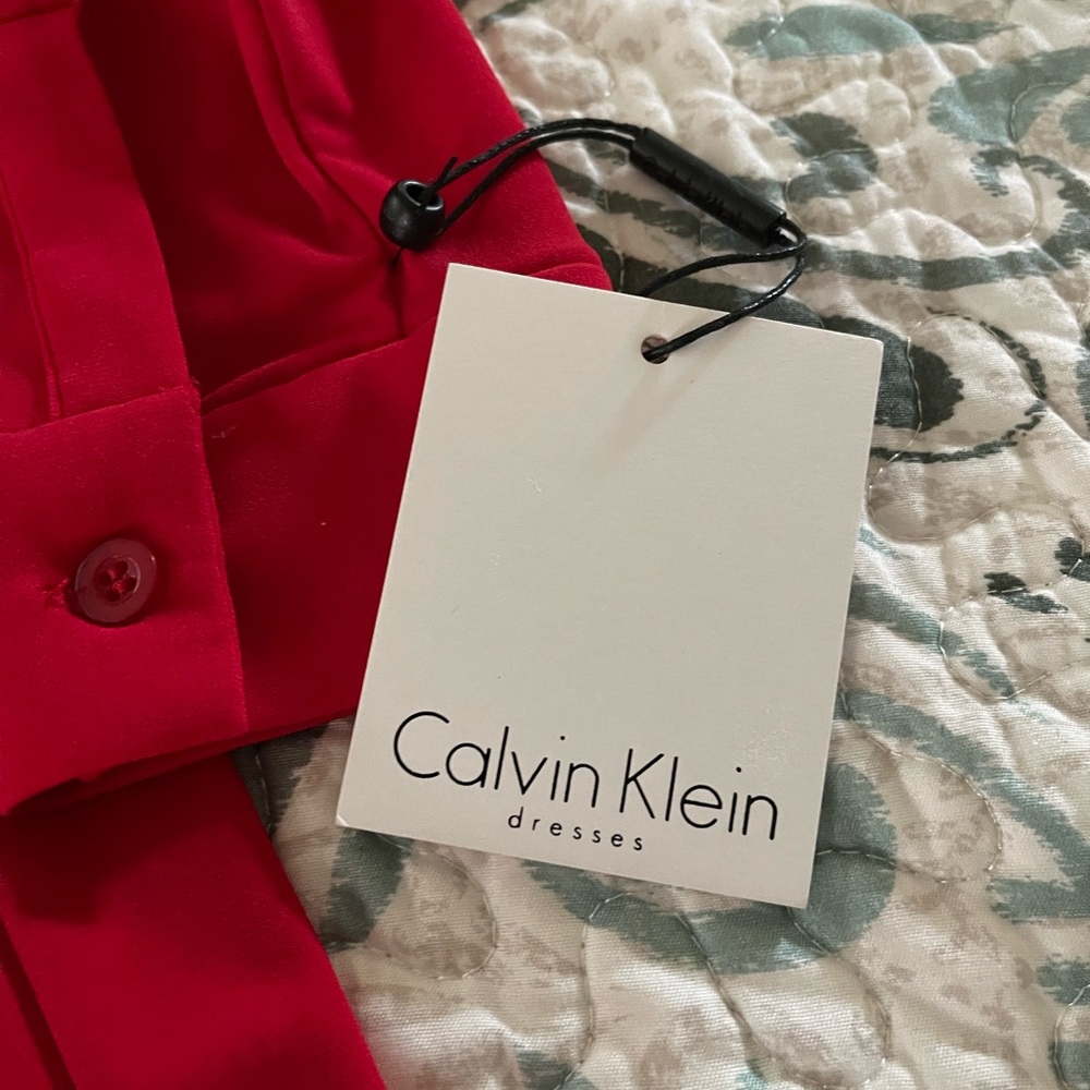 Calvin Klein Wrap Dress - Picture 5 of 6